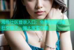 海角社区登录入口：免费视频观看、社交聊天、强大搜索引擎