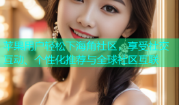 苹果用户轻松下海角社区，享受社交互动、个性化推荐与全球社区互联