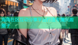 海角社区互动分享平台打造专属兴趣圈子