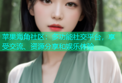 苹果海角社区：多功能社交平台，享受交流、资源分享和娱乐体验