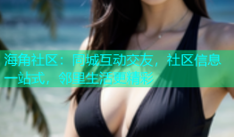 海角社区：同城互动交友，社区信息一站式，邻里生活更精彩