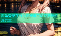 海角登录在线社区畅享互动交流与资源共享