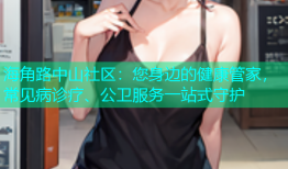 海角路中山社区：您身边的健康管家，常见病诊疗、公卫服务一站式守护
