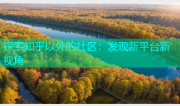 探索知乎以外的社区：发现新平台新视角