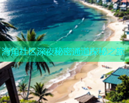 海角社区深夜秘密通道探秘之旅