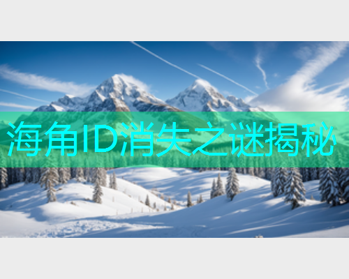 海角ID消失之谜揭秘