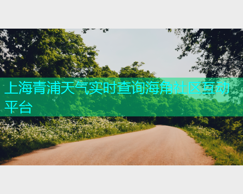 上海青浦天气实时查询海角社区互动平台