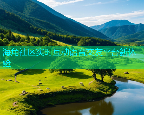海角社区实时互动语音交友平台新体验
